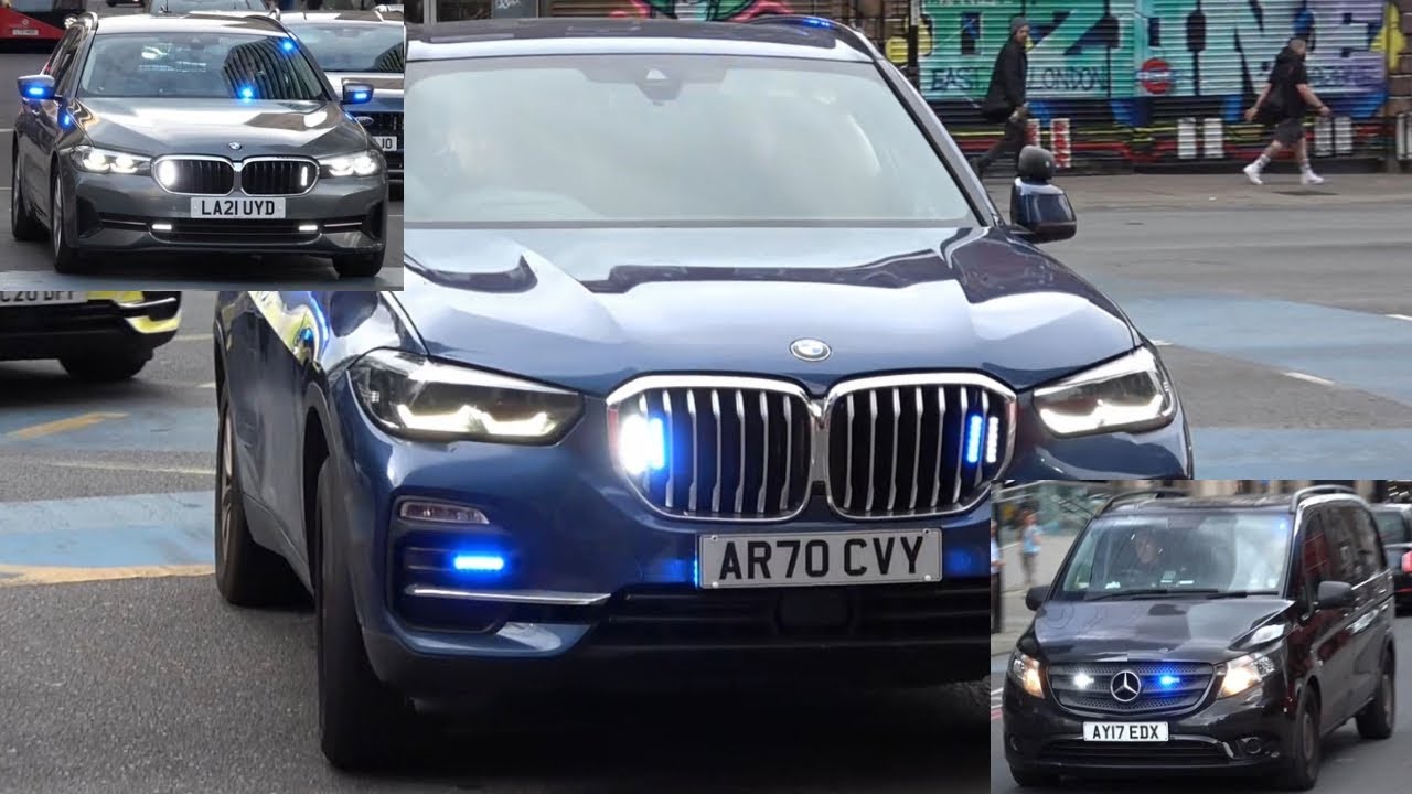 Unmarked Police Cars responding around London using Lights + Sirens to emergency jobs [Collection] 🚨