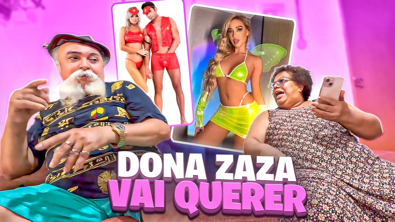 DONA ZAZA VAI QUERER UMA FANTASIA | IZALICK