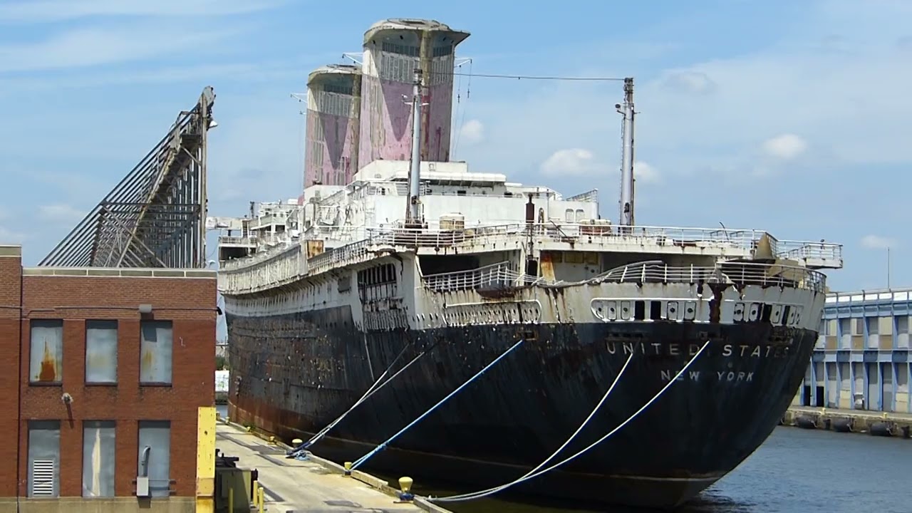 S.S United States flybys 2024.