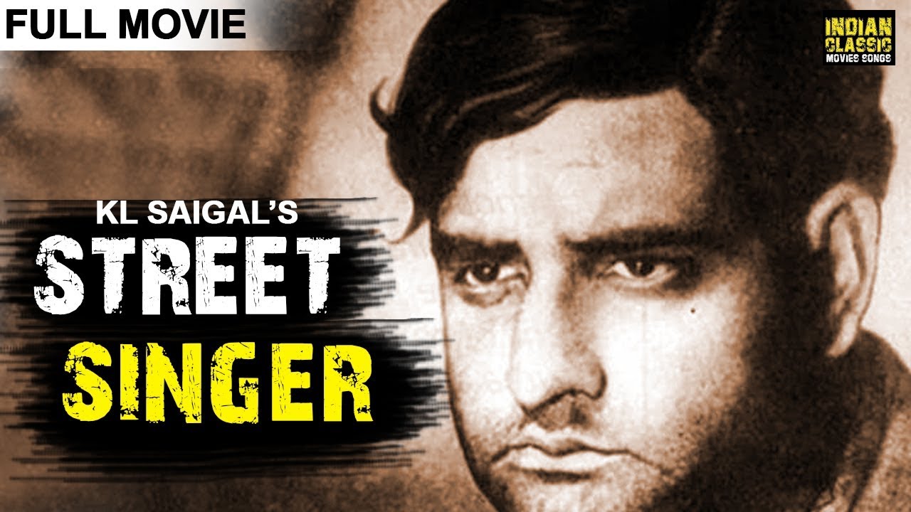 Street Singer (1938) Full Movie - K. L. Saigal | Old Hindi Movie | Classic Bollywood Movies