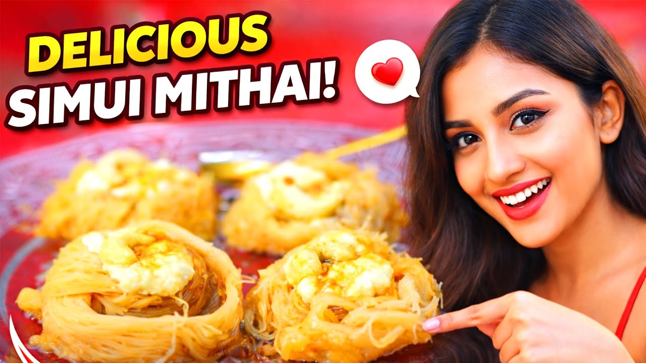 Simui Mithai Recipe | Quick & Tasty Vermicelli Dessert