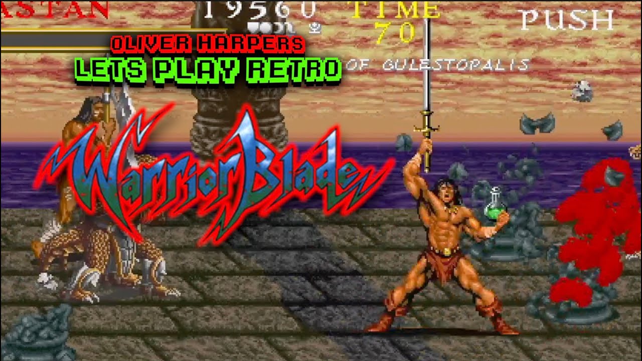 Warrior Blade: Rastan 3 (Arcade) Let's Play Retro