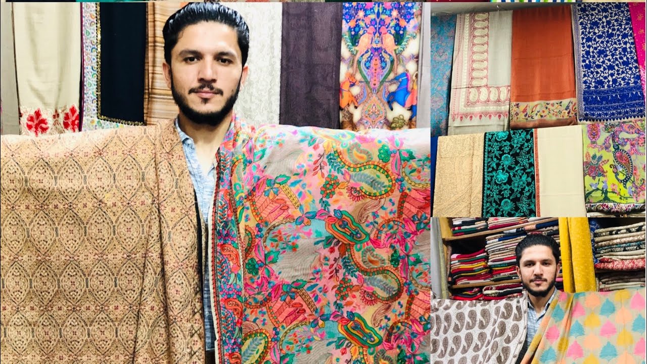 Winter shawls pashmina/ wool shawls/shatoosh/ orignal shawls latest collection 2020 by syed Abbas