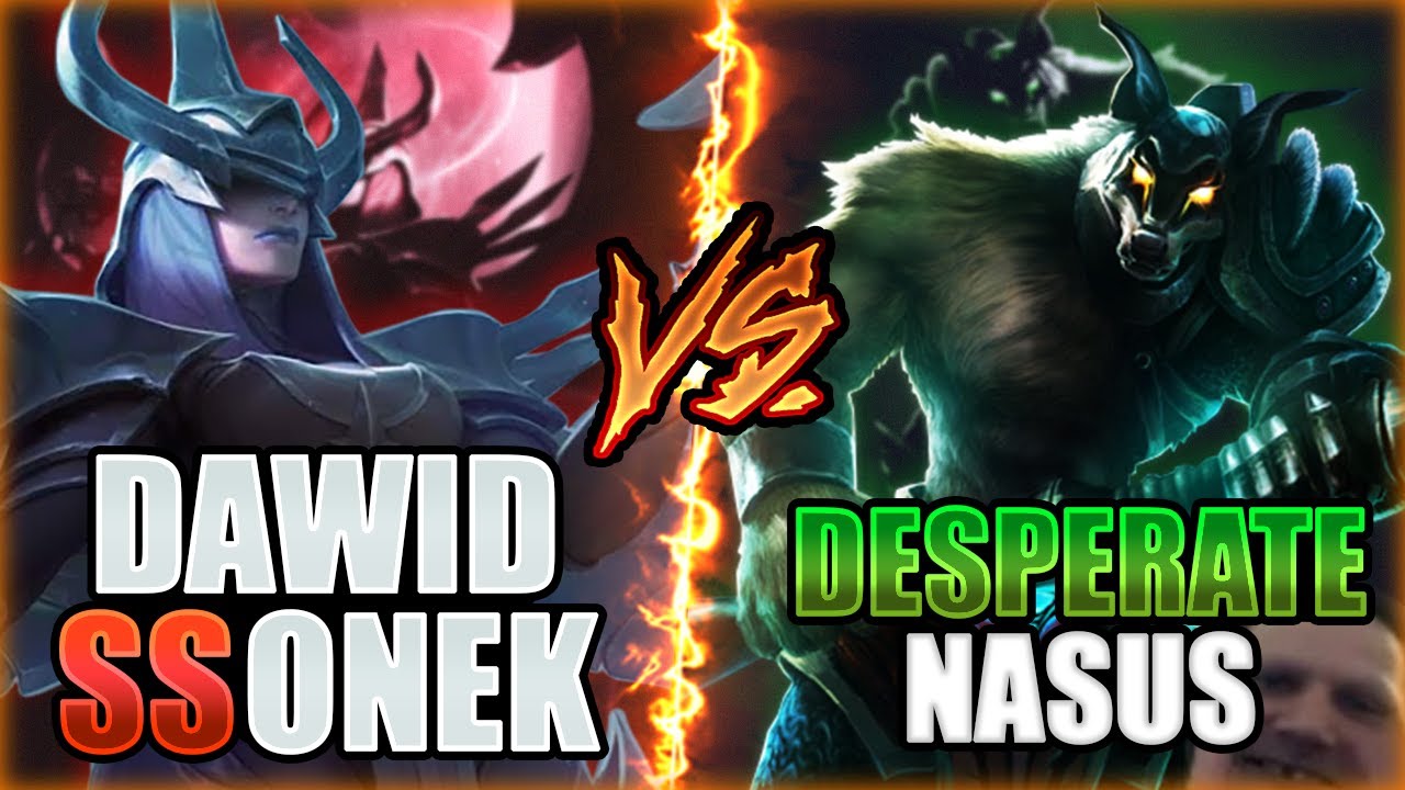 DAWIDSONEK VS TOP1 NASUS EUNE - KAGANIEC DLA GREKA🤫