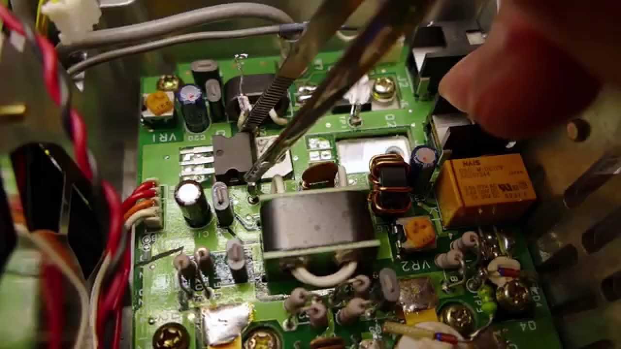 Reparando un TS 50 con problemas en TX