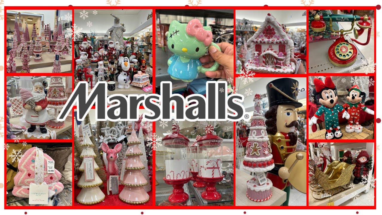 MARSHALLS CHRISTMAS 2024🎅🏼🎄✨Unexpected Finds @marshalls w/ @SwaysDeals 🛍️#christmasdecor