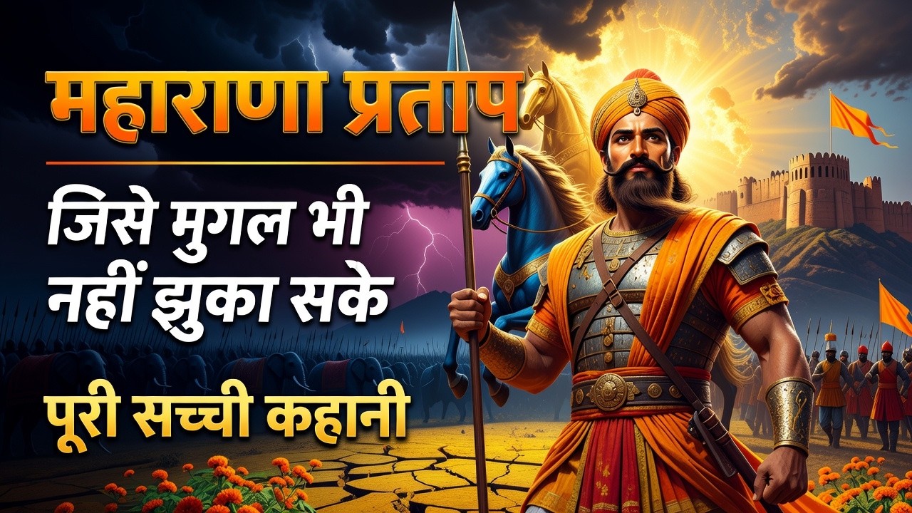 महाराणा प्रताप की पूरी कहानी | हल्दीघाटी से जंगल तक | Maharana Pratap Full Story
