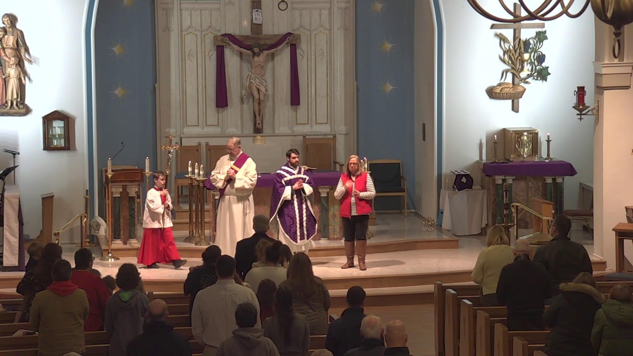 St. Mary's RC Church, Denville NJ, 10am Mass, Sunday, Feb 22, 2026