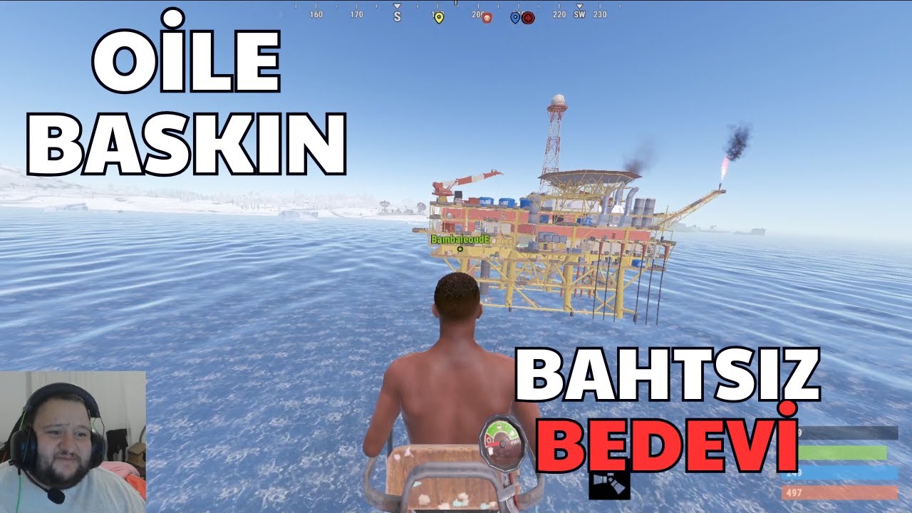 Rust Türkçe - Oil'e Baskın: Bahtsız Bedevi