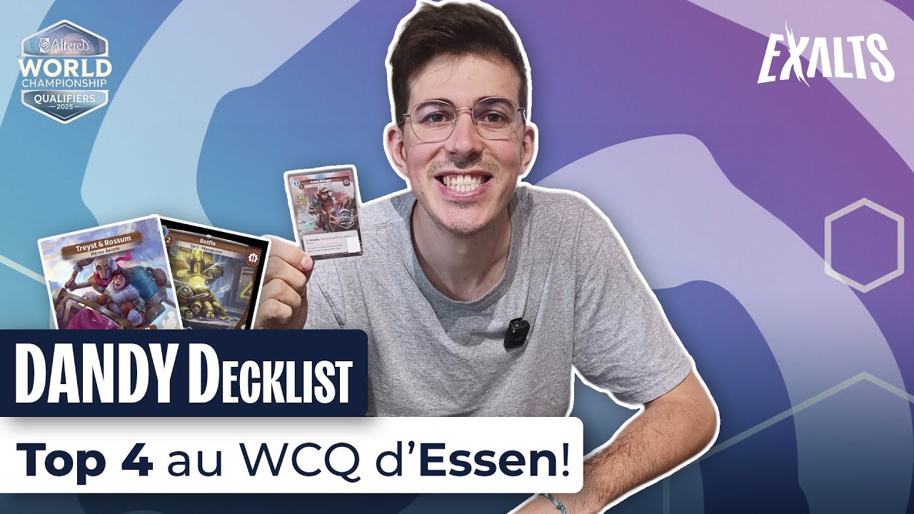 [Deck Profile] TREYST — Dandy présente son deck TOP 4 au WCQ d'Essen