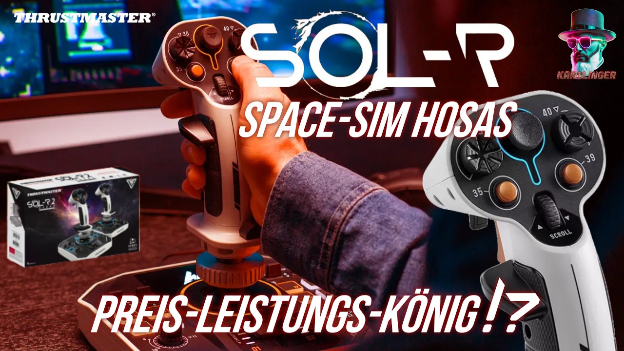 Thrustmaster Sol-R 2 HOSAS Review: Der neue Space-Sim-König für 329€? | Alles was du wissen musst