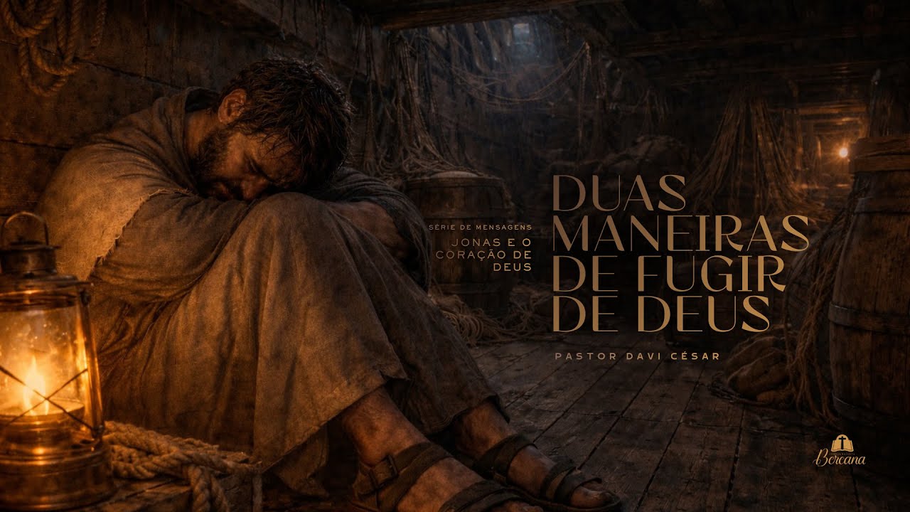 CULTO AO VIVO - Pr. Davi César - Duas maneiras de fugir de Deus (01/02/2026)