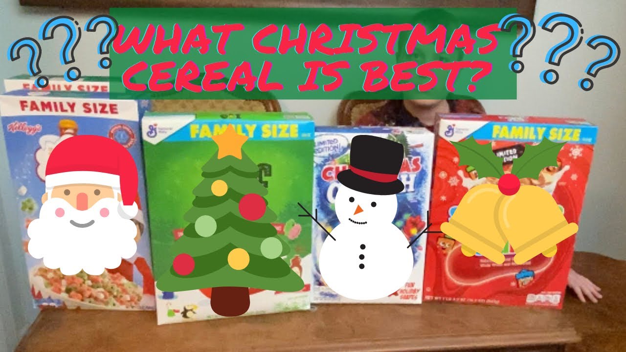Taste Test Christmas Cereals Vlogmas 2020