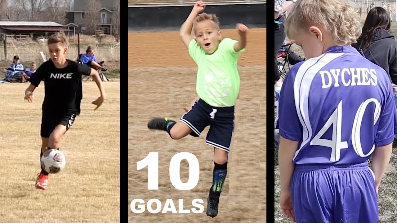 FIRST SOCCER GAME, 10 SOCCER GOALS, and NEW SOCCER UNIFORMS! ⚽️