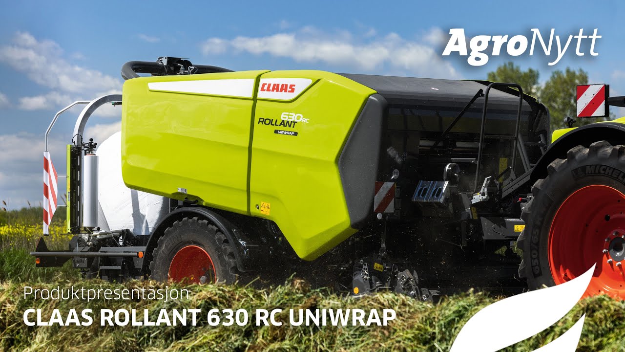 Produktpresentasjon CLAAS ROLLANT 630 RC UNIWRAP