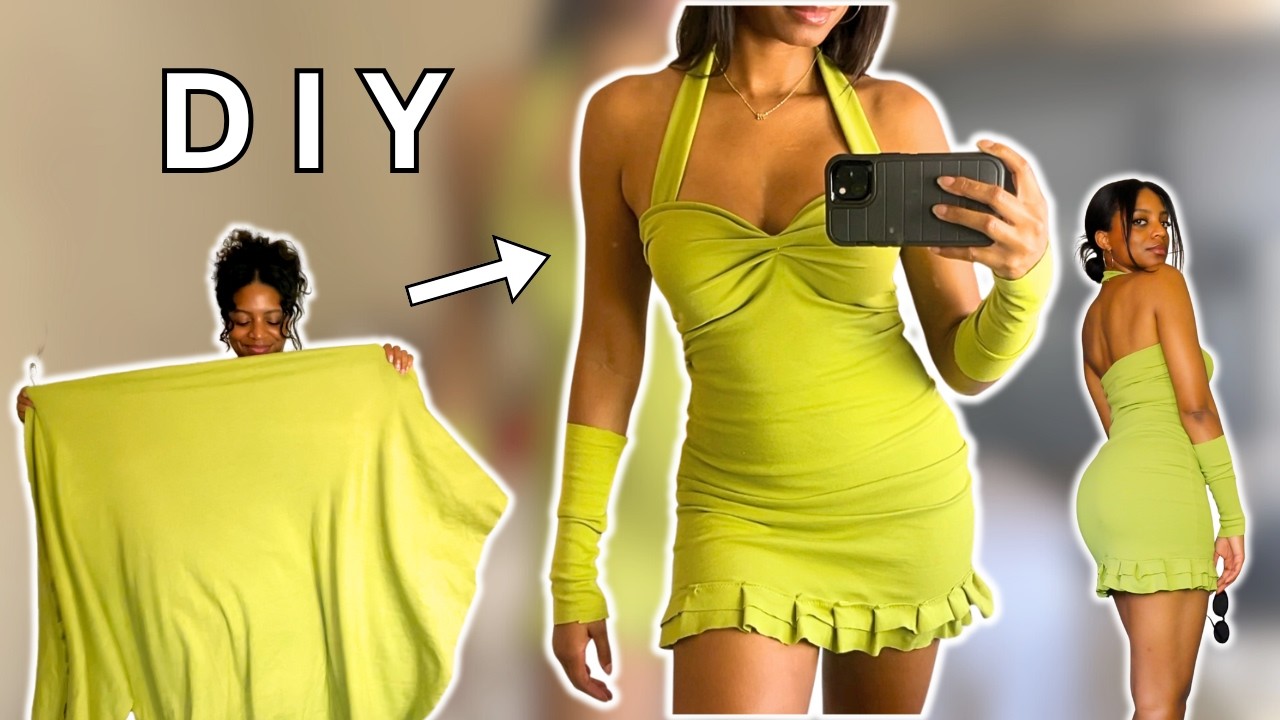 Let's Make a Dress! Simple DIY Dress Tutorial (Under $5)