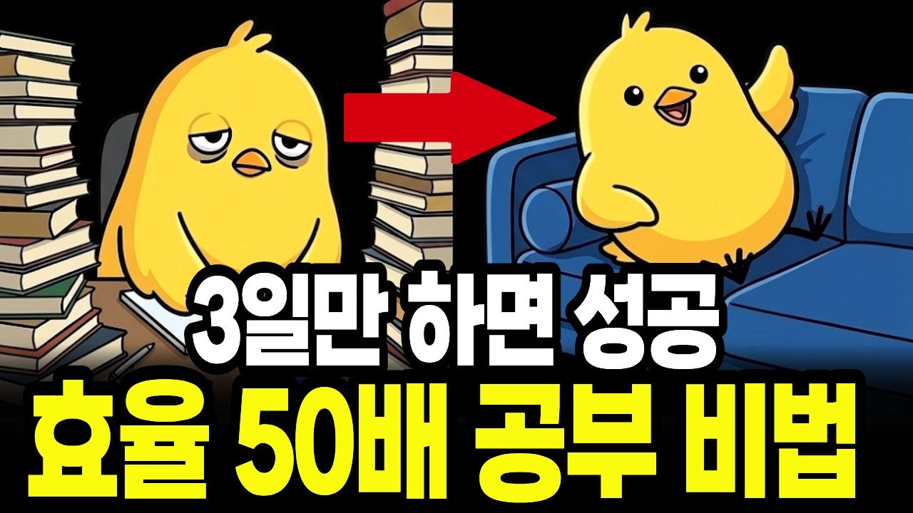 “이것” 3일만 하면 뇌가 50배 좋아집니다(뇌과학 공부 비법)