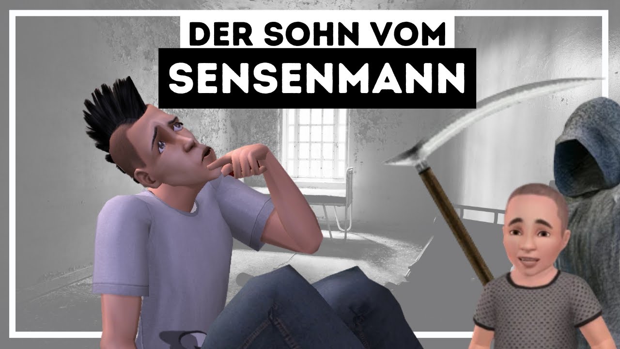 Trauriges Experiment: Nervous Subject, der Sohn vom Sensenmann aus Midnight Hollow - Sims Lore