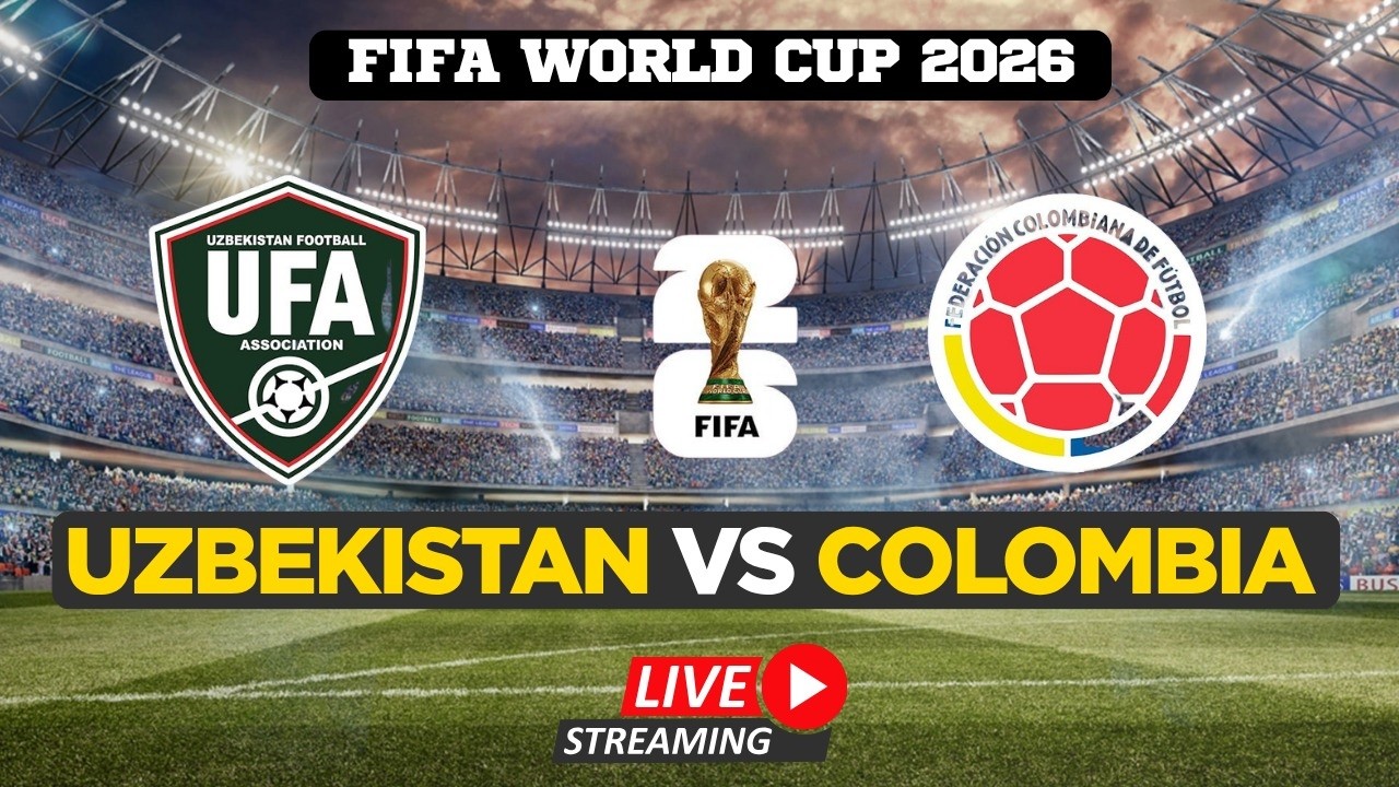 FIFA World Cup 2026 LIVE | Uzbekistan Vs Colombia Match Live from Sarajevo | Watch FIFA World Cup