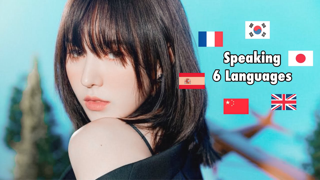 Red velvet Wendy being a languages genius