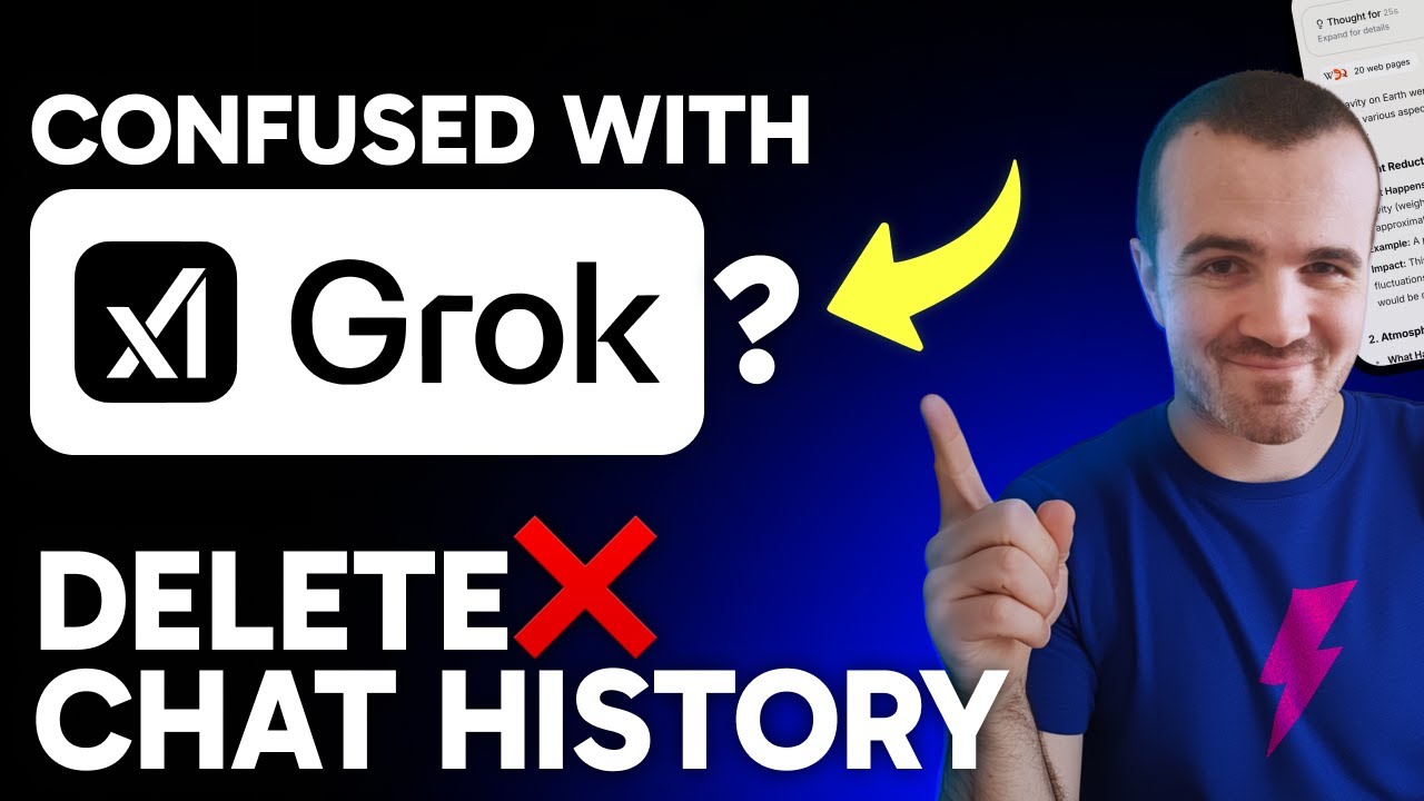 How to Delete Grok Chat History (Step by Step)