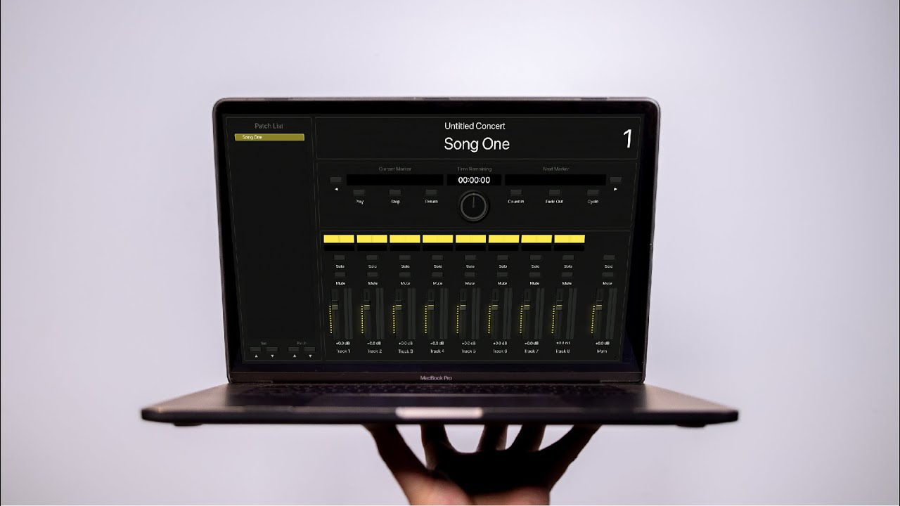 MIDI Control Mainstage with the SPD-SX