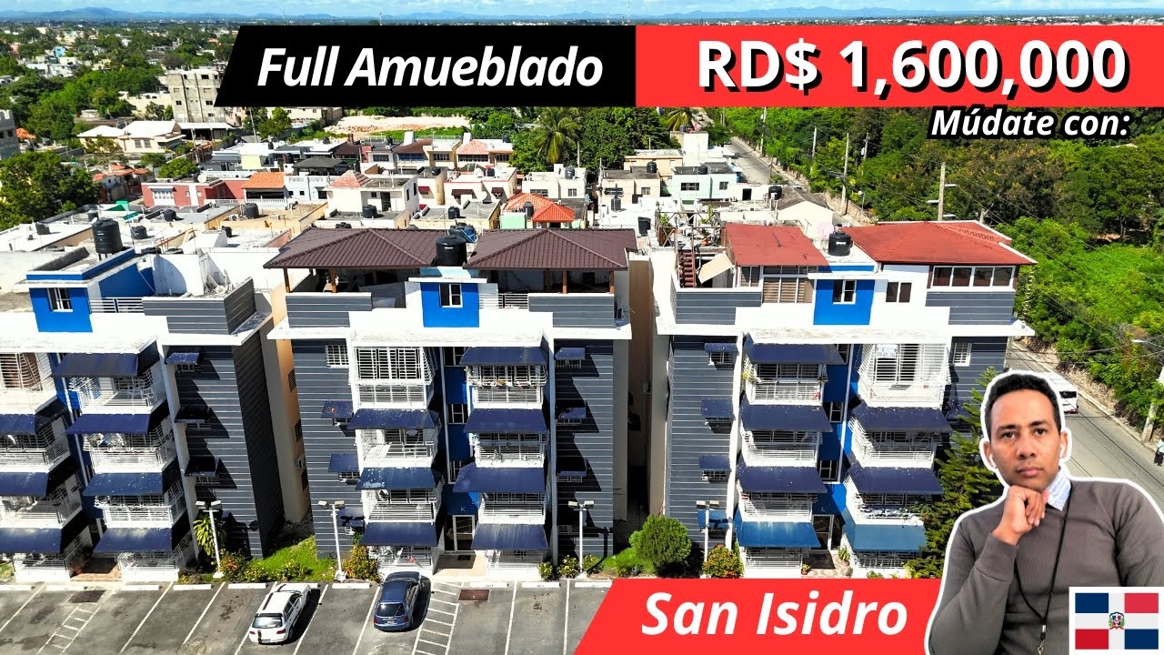 🇩🇴 El APTO mas Barato de 2 Parqueos [ 2 en 1 ]