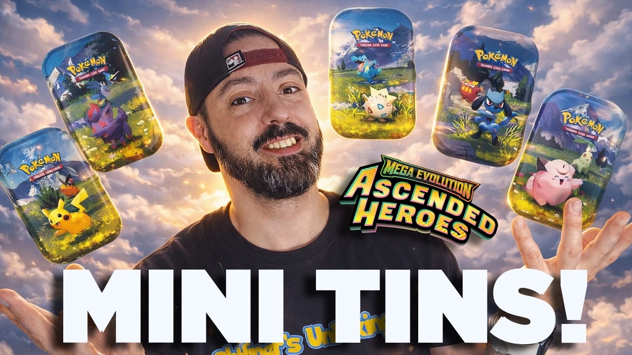 NUEVO PRODUCTO DE HEROES ASCENDENTES! ABRO TODAS LAS MINI TINS DE LA COLECCIÓN!