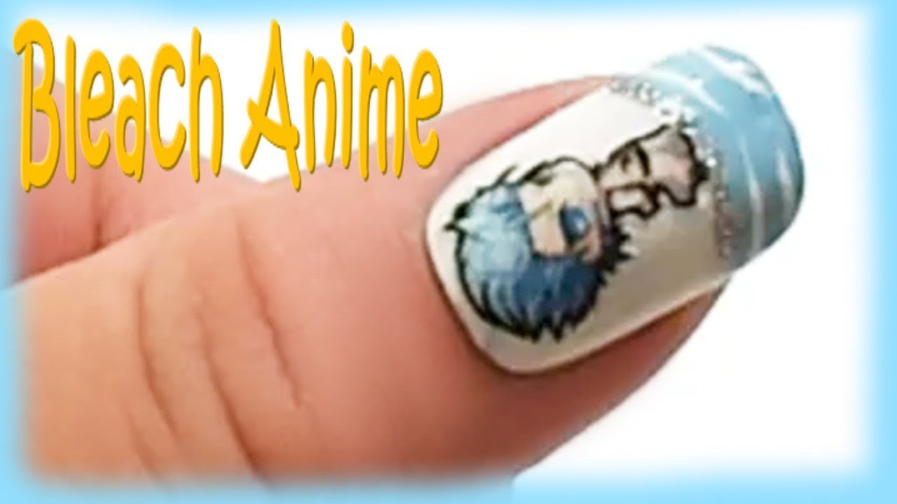 コスプレ Cosplay Bleach Grimmjow Nail Tutorial - ブリーチ