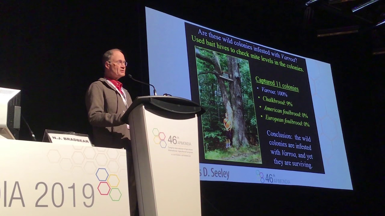 Darwinian Beekeeping, An Evolutionary Approach to Apiculture - Dr. Tom Seeley - Apimondia 2019