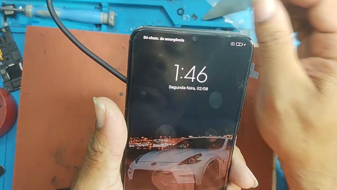 como trocar a tela completa do XIAOMI MI 9 lite