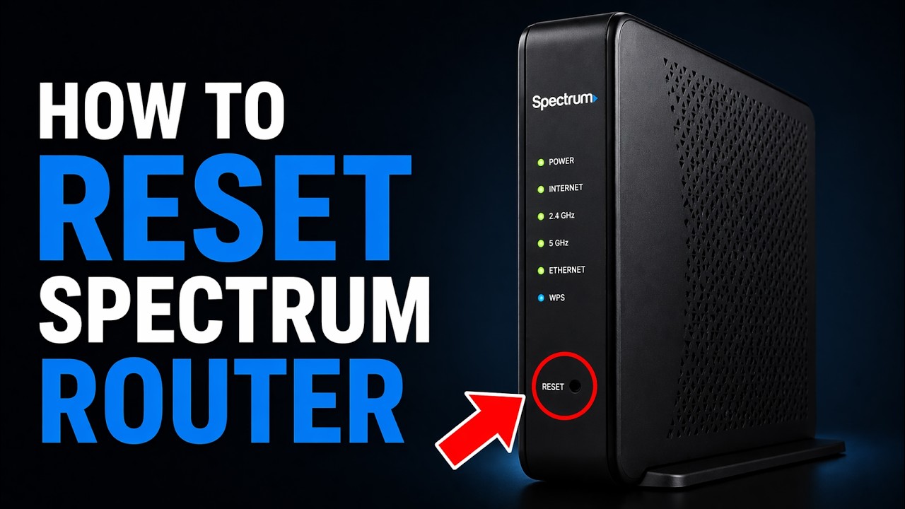 How to Reset Spectrum Router | Spectrum Router Reset | How to Reboot Spectrum Router