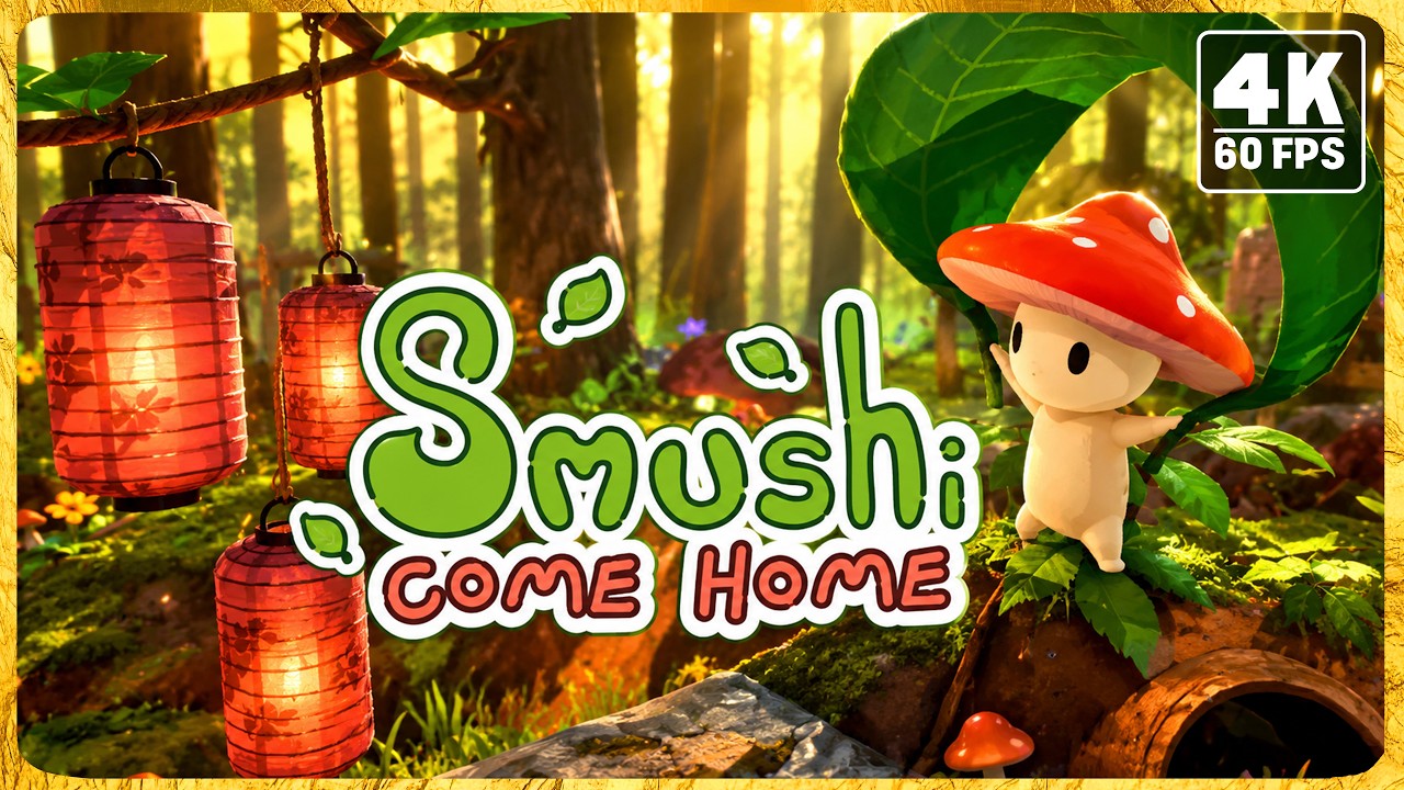 Smushi Come Home (FULL GAME) 4K ULTRA 60fps - No Deaths, No Loadings, No Commentary, Walkthrough