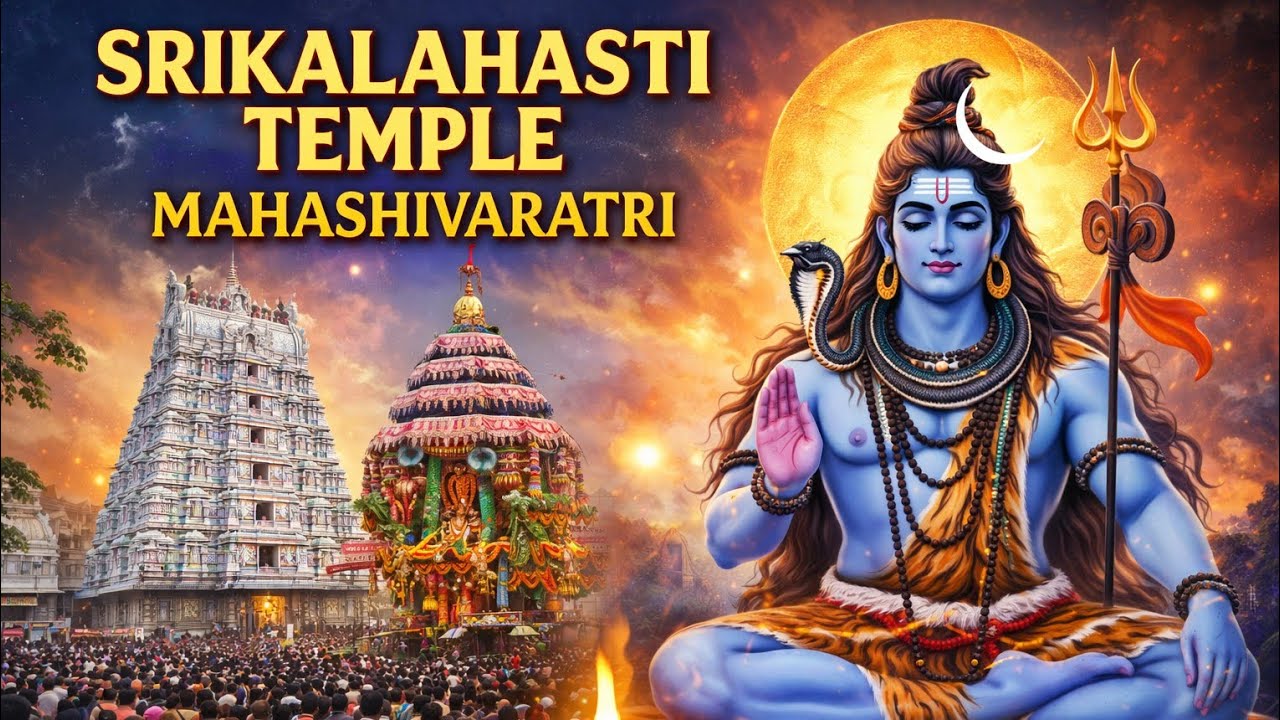 Srikalahasti Temple Mahashivaratri 2026 | Grand Celebrations 🔱