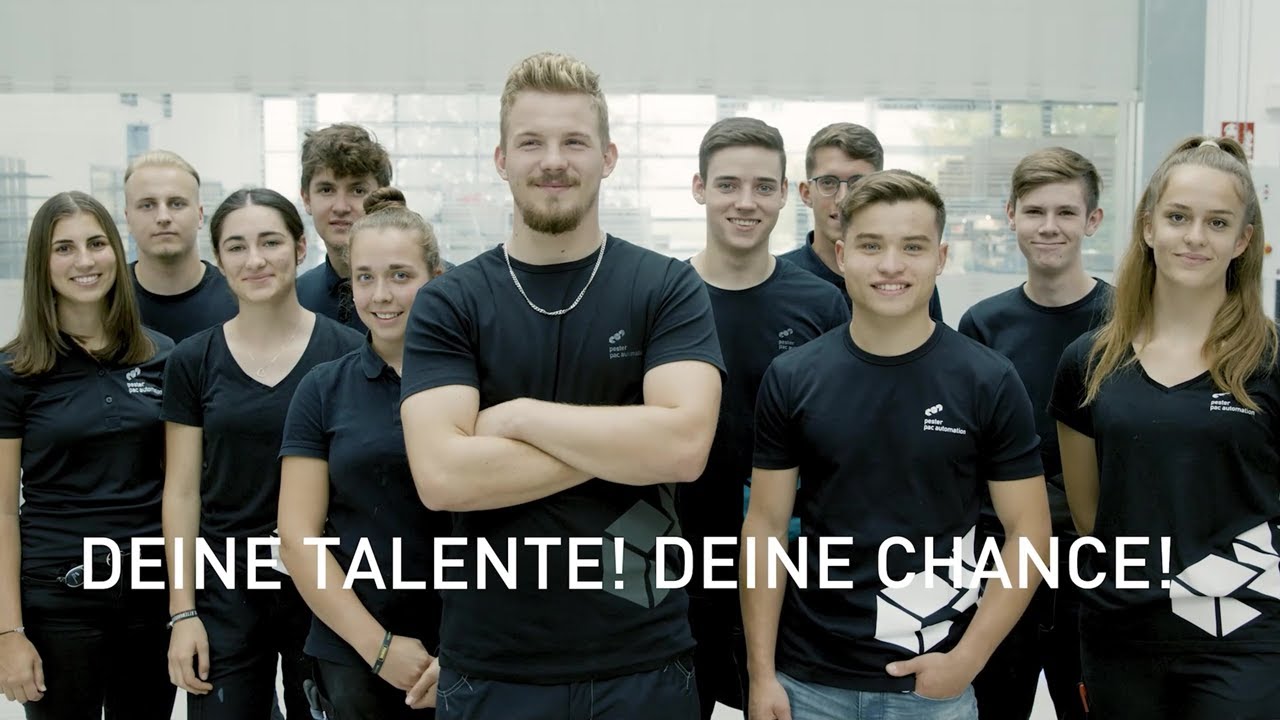 Deine Talente! Deine Chance! Praktika oder Ausbildung bei pester pac automation GmbH