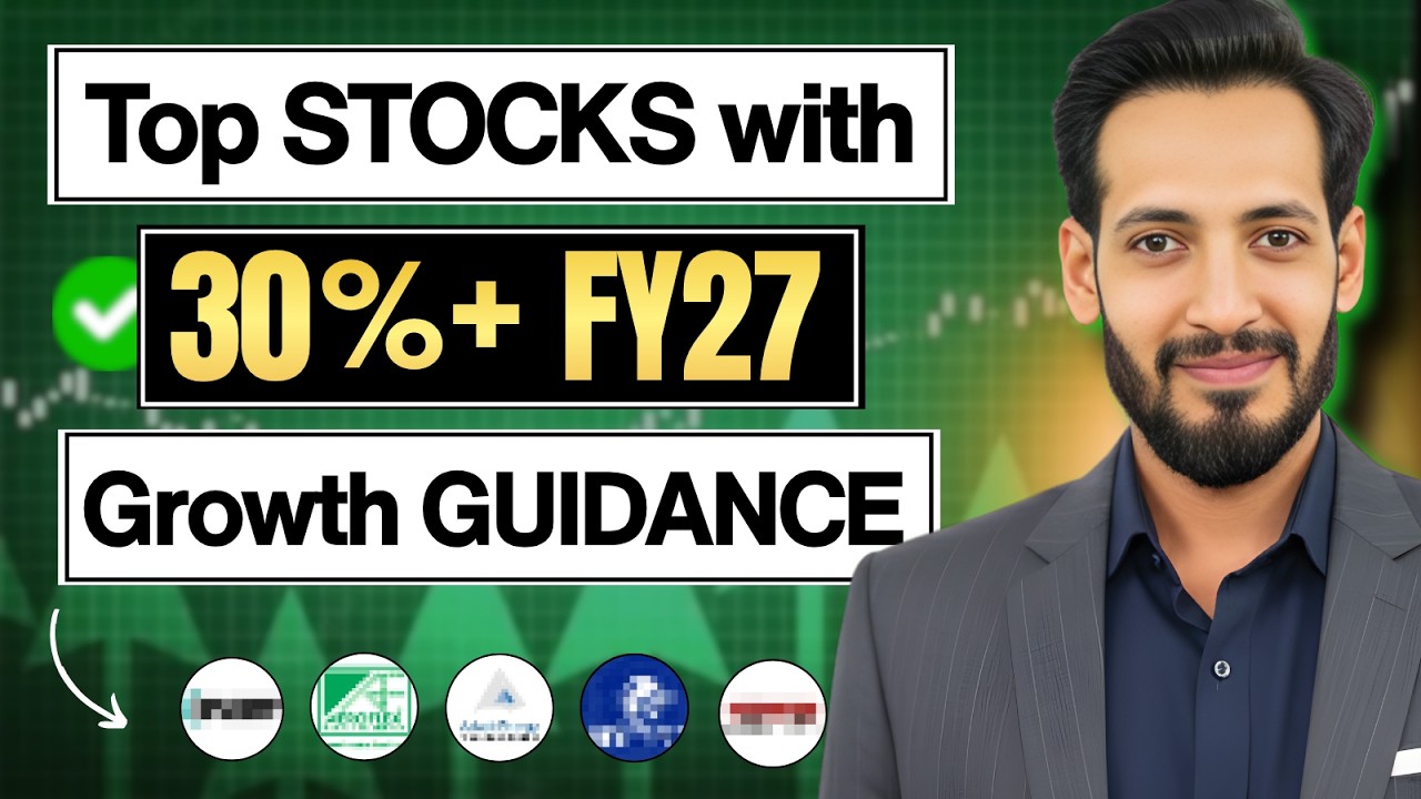 Stocks with 30%+ Growth Guidance for FY27 🚀 | Co's with Strong Growth 📈