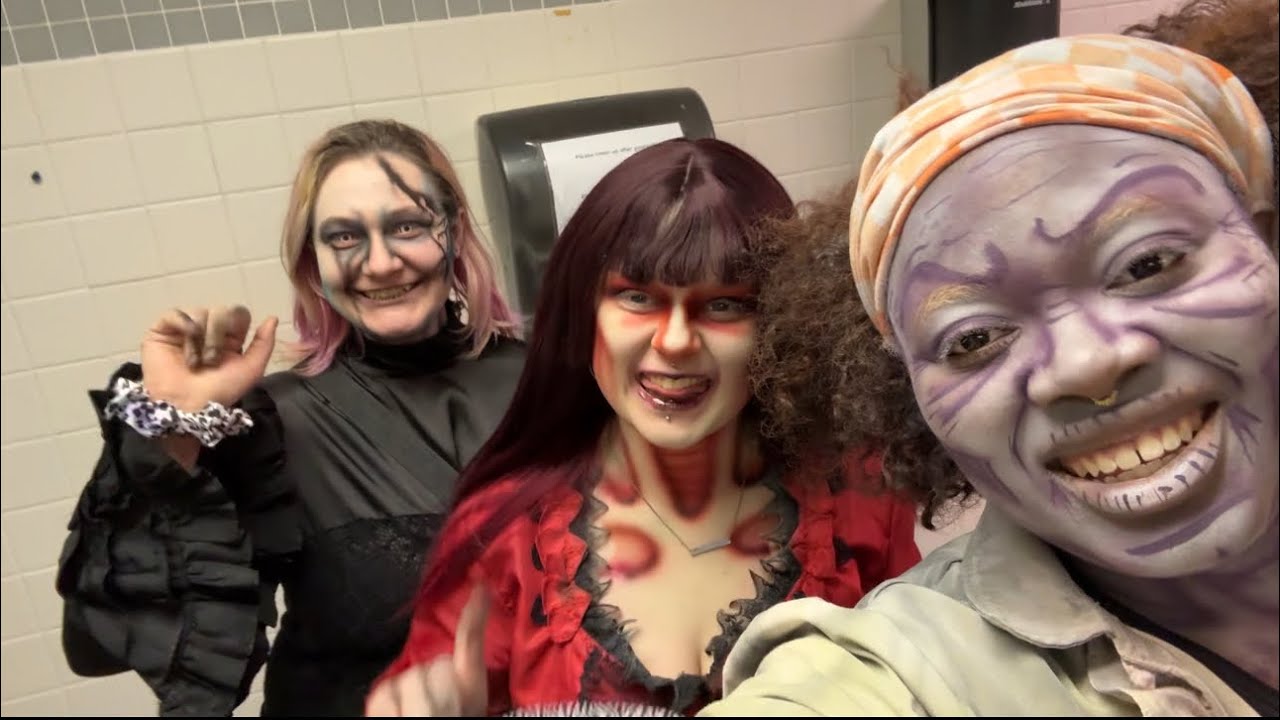 Come With Me To Work At The Haunted House | Omo Dada Vlogs
