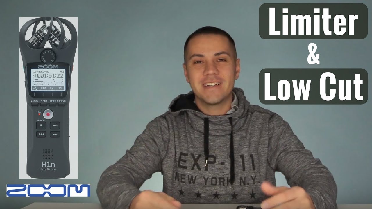 Zoom H1N Test - Limiter and Low Cut Features