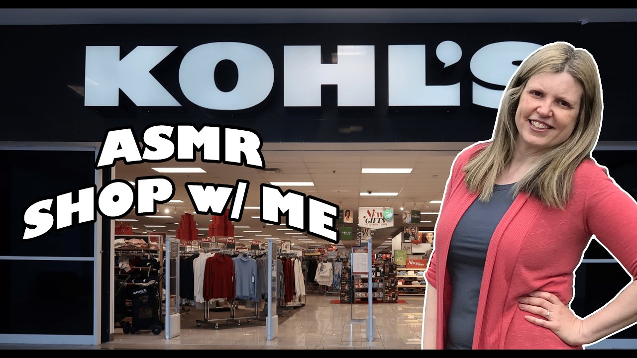ASMR at Kohl's | Clothing Hangers Sounds | No Talking | Clearance and More