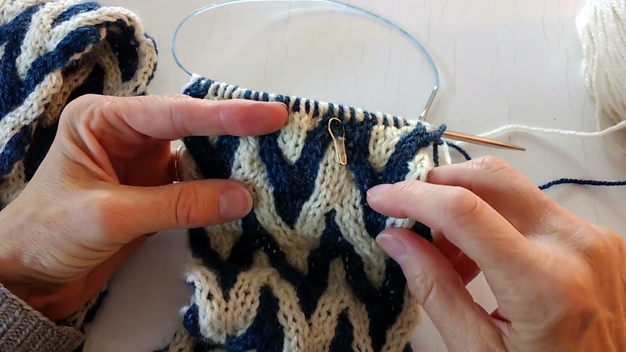 Tutorial: Double-knit Reversible Cables