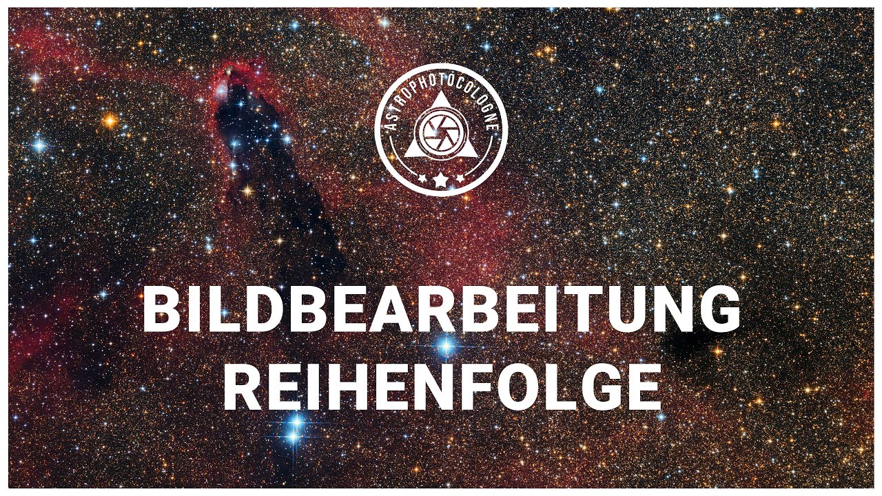 Ablauf einer Bildbearbeitung für Deep-Sky Fotos // Workflow unabhängig für alle Programme