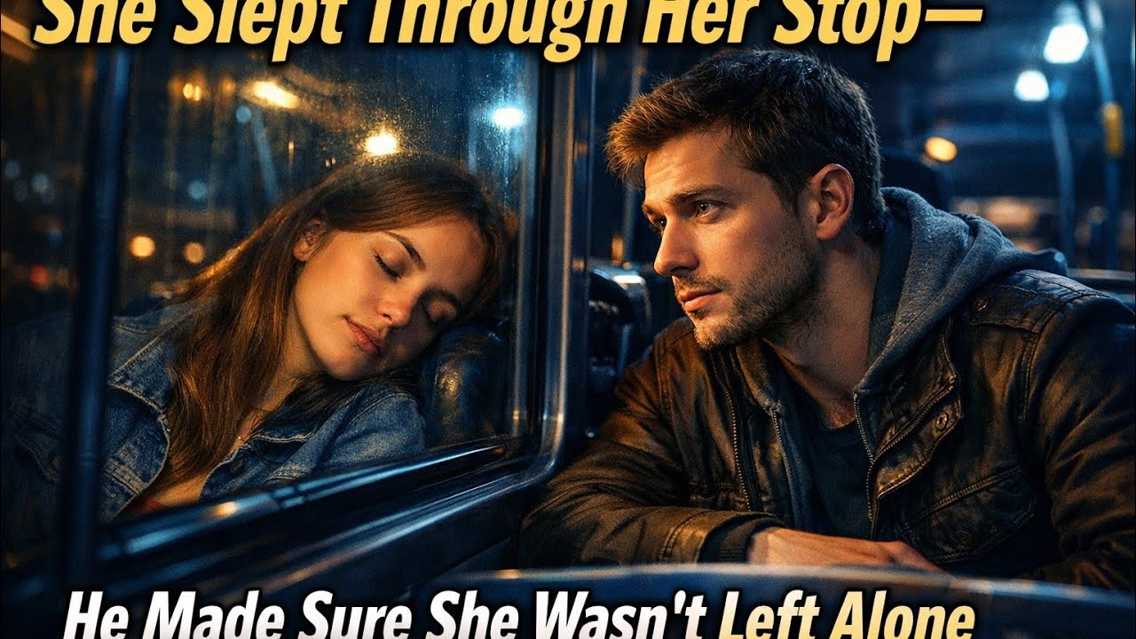 She Slept Through Her Stop — He Made Sure She Wasn't Left Alone
