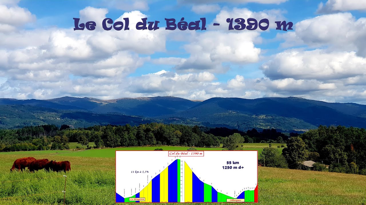 Le col du B&eacute;al en v&eacute;lo