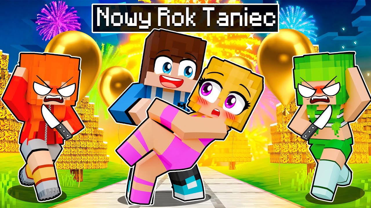 Nasz Pierwszy TANIEC SYLWESTROWY w Minecraft!