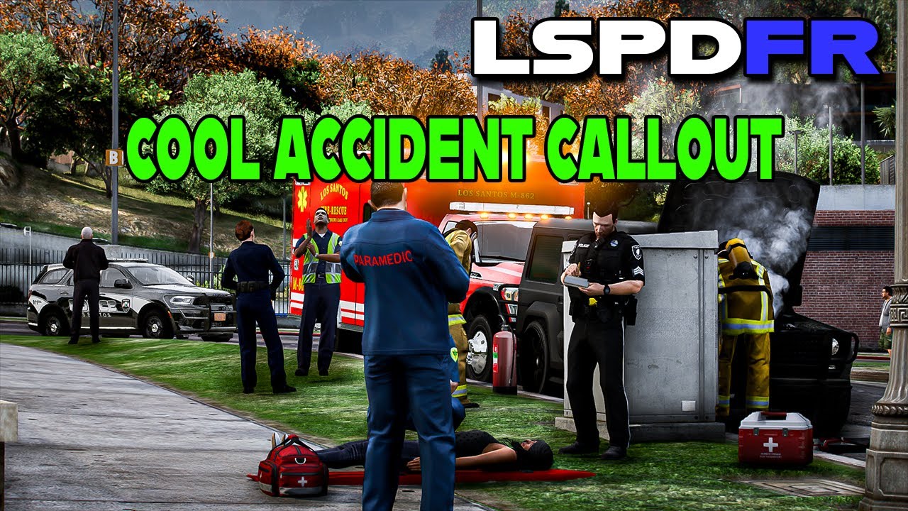 LSPDFR: Investigating a Crash, Then a Wild Chase!