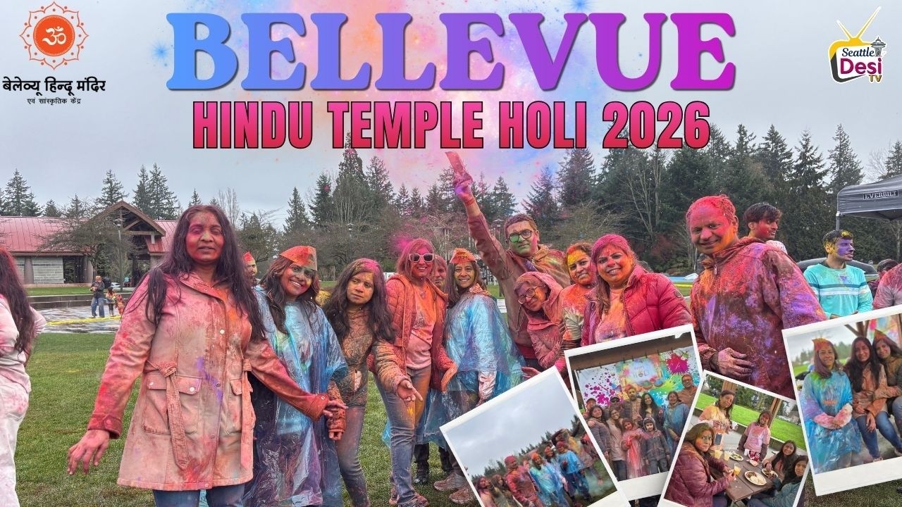 SDTV coverage of BHT Holi 2026 at crossroads