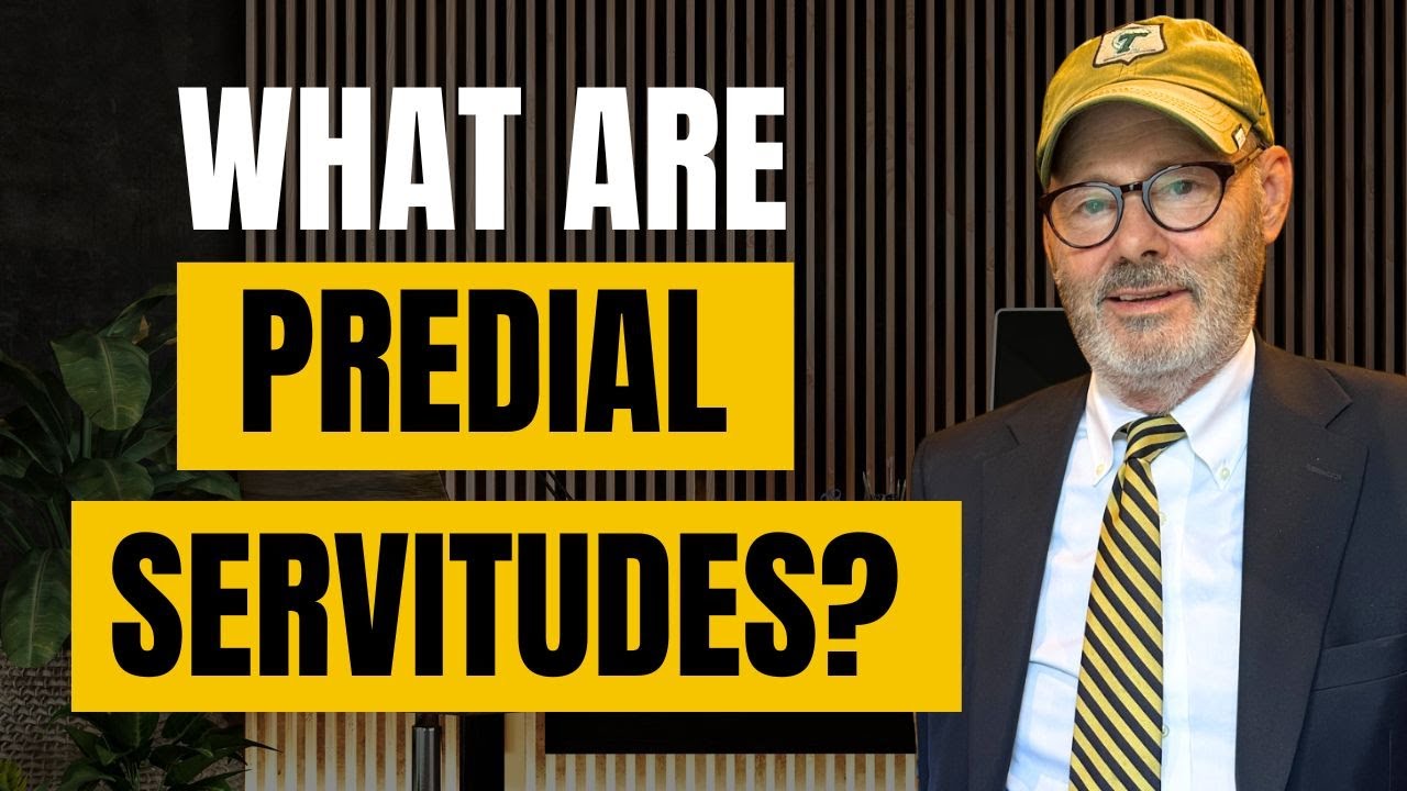Predial Servitudes in 10 Minutes⏰