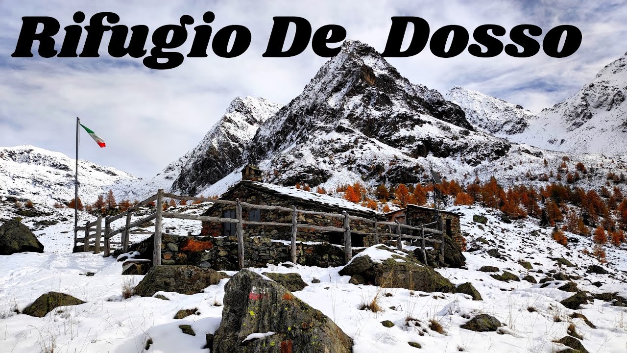 RIFUGIO De Dosso da Carnale , Trekking VALTELLINA,Lombardia,Italy.