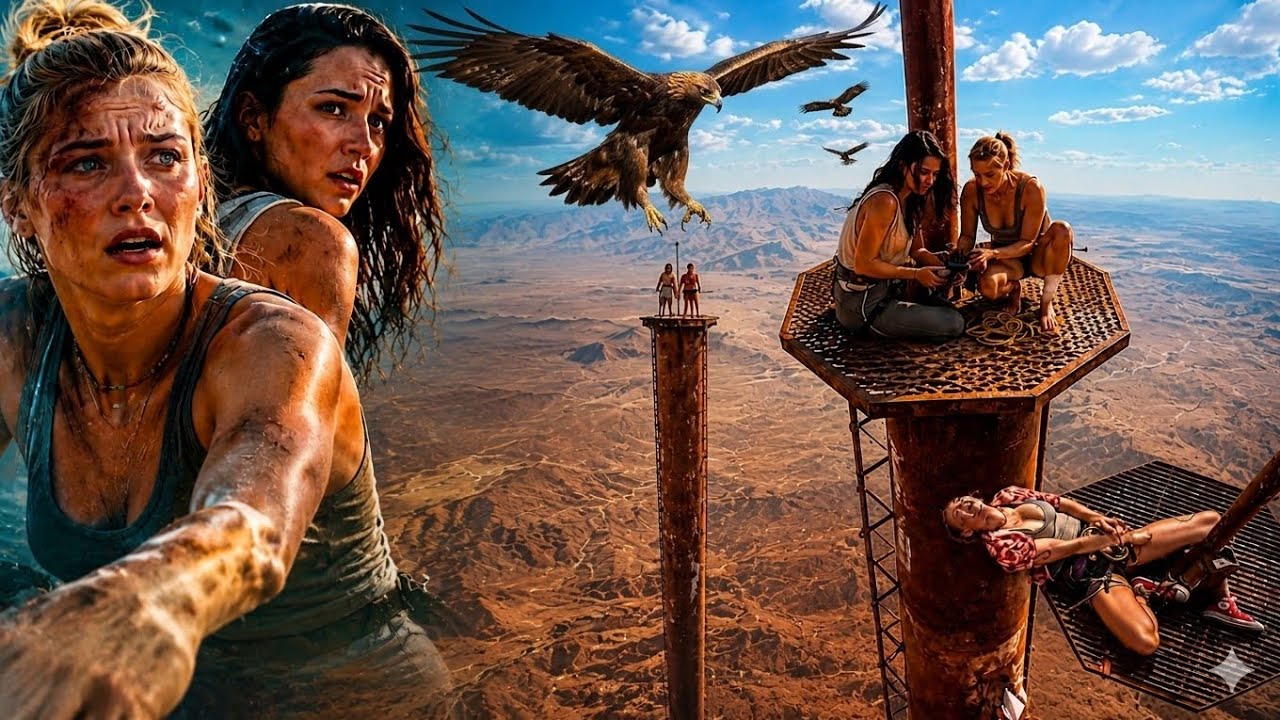 2 Girls Trapped on a Tower | Fall 2022 Movie Explained in Hindi