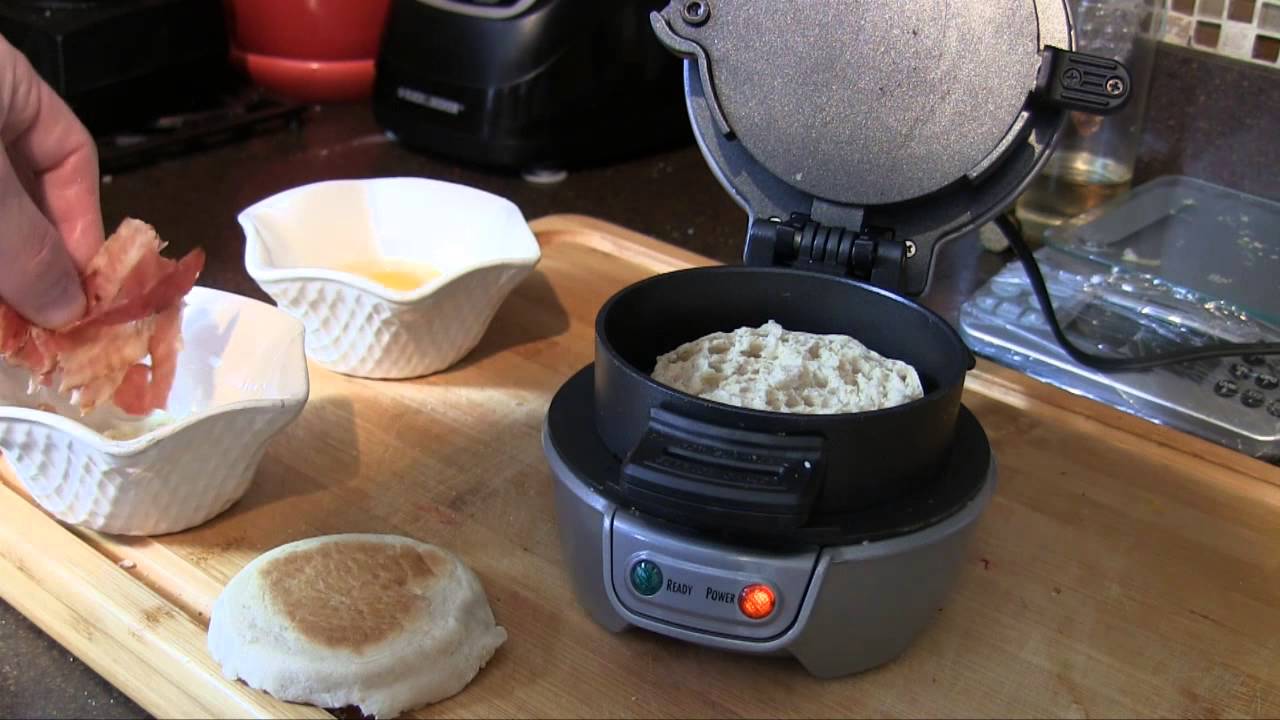 Hamilton Beach Breakfast Sandwich Maker Test & Demo | Damn Good Reviews
